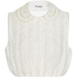 Женский топ MIU MIU, белый - фото