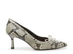 Туфли Mix No. 6 Teea Pump, Black/White Snake Print - фото 5