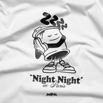 Футболка Bucketz Night Night, белый - фото 3