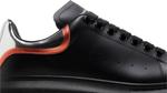 Кроссовки Alexander McQueen Oversized Sneaker 'Black Silver Welsh Red', черный - фото 2