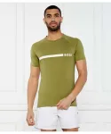 Футболка Slim fit Boss, зеленый - фото