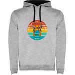 Худи Kruskis Dont be Afraid Bicolor, серый - фото