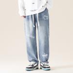 Джинсы унисекс Doraemon, синий - фото 18