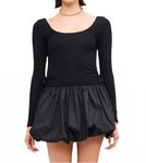 Черное оливковое мини-платье Sofie the Label - фото 2