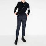 Мужская поло THOM BROWNE, темно-синий - фото 6