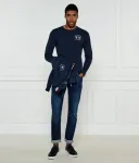 Лонгслив regular fit La Martina, темно-синий - фото 2