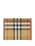 Кошелек в клетку Vintage Check BURBERRY, нейтральный - фото 2