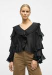 Блуза Object Blouse, Black - фото