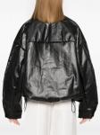 KASSL Editions глянцевый бомбер, черный - фото 4