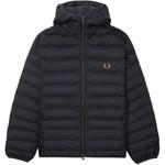 Утепленная стеганая куртка FRED PERRY, зеленый - фото 3