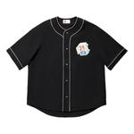 Рубашка x phil hackett graphic baseball shirt 'black' Li-Ning, черный - фото