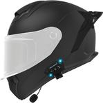 Шлем мотоциклетный Gyufmgs Bluetooth Full Face, черный - фото