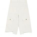 WE11DONE Карго шорты Unisex White - фото 4