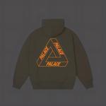 Худи glow tri ferg PALACE, серый - фото 4