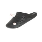 HelloSlippers Sharkicks Mule Rabbit, закрытые тапочки унисекс черные, цвет Black - фото 8