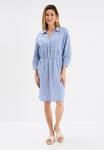 Платье-рубашка Creeks, синий - фото 2