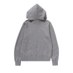Худи BAPE One Point Full Zip Hoodie, Grey - фото 2