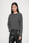 Джемпер rag & bone STRIPE CREWNECK, Black /Black - фото 5