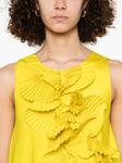 Платье макси с оборками PAROSH P.A.R.O.S.H., желтый - фото 5