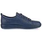Кроссовки ecco Skateboarding Shoes Women's Low-top Navy, темно-синий - фото 2