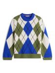 Джемпер из шерстяной смеси с узором аргайл Tommy Hilfiger, Blue - фото 5