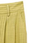 Брюки Mango STRIPED , Yellow - фото 6
