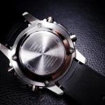 Часы Casio Dress Classic Minimalistic Analog Watch 'Metallic Black Silver', черный - фото 4