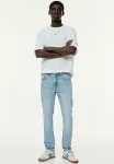 Узкие джинсы Pull&Bear, Light Blue Denim - фото 2