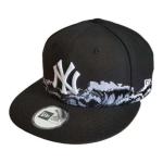 New Era Бейсболка унисекс черная, Black - фото 2