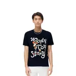 Футболка унисекс темно-синяя Uniqlo, темно-синий - фото 6