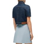 Рубашка женская синяя Loewe - фото 4