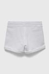 Детские хлопковые шорты United Colors of Benetton, белый - фото 2