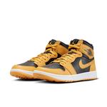 Кроссовки Air Jordan 1 Retro High Golf 'Pollen', цвет pollen/black/white - фото 3