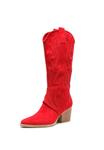 Техасские/байкерские ботинки Elara, красный - фото 2