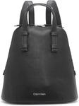 Рюкзак Calvin Klein Zina Zip Around, Black/Silver - фото
