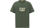 Футболка унисекс CAT, светло-хаки - фото 6