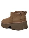 Ботинки зимние UGG W Classic Ultra Mini Heights, зеленый - фото 4