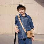 Levis Levi's удобная имитация двухсоставной рубашка пальто lake bottom blue для подростков - фото 4