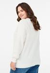 Джемпер Zizzi Jumper, Cloud Dancer/Off-White - фото 3