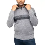 Мужской худи на молнии Xray, серый - фото 4