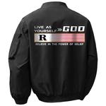 DJ.SPIRIT Куртка Unisex, Pink (Baseball Collar Style) - фото 3