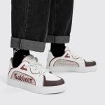 Кроссовки Cabbeen Skateboarding Shoes Men Low-top, бежевый/черный - фото 12