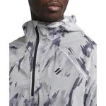 Куртка Superdry Run Lw Waterproof Shell, серый - фото 3