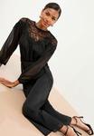 Комбинезон Lipsy Jumpsuit, Black - фото 4