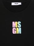 Футболка с логотипом MSGM Kids, черный - фото 3
