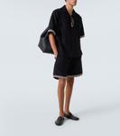 Вышитые шорты Commas, черный - фото 2