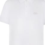 Белая поло FENDI для мужчин - фото 9