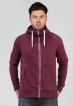 Толстовка behype Sweatjacke SWANTON, цвет weinrot - фото 2