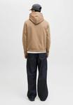 Толстовка Jack & Jones Zip-up sweatshirt, Mocha Meringue/Light Brown - фото 3