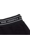 Шорты Regular fit Karl Lagerfeld Kids, черный - фото 4